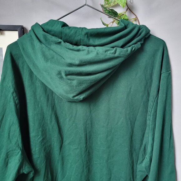 Polo Ralph Lauren Jersey Hooded Pullover T Shirt College Green XXL - Picture 5 of 14